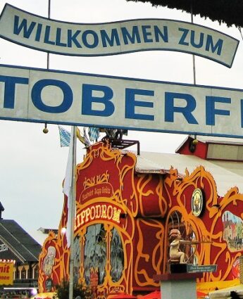 L'entrée de l'oktoberfest Munich
