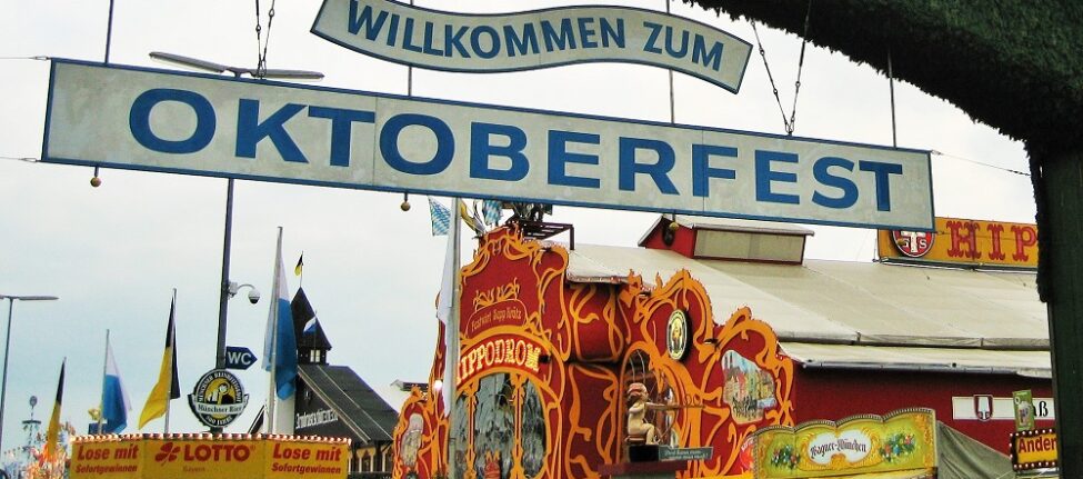 L'entrée de l'oktoberfest Munich