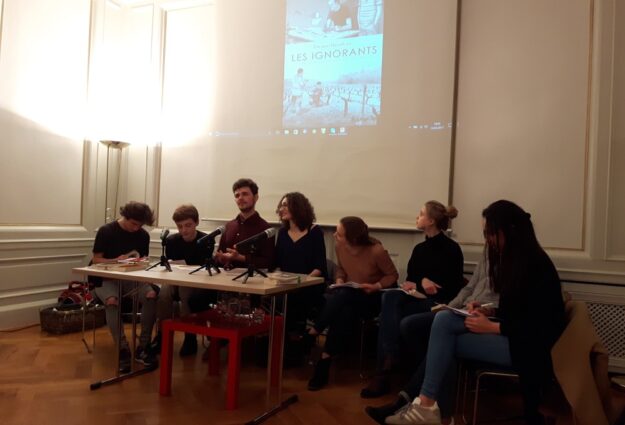 Débat Lycée Jean Renoir à Munich