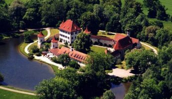 La bibliothèque du château de Blutenburg