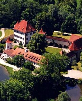La bibliothèque du château de Blutenburg