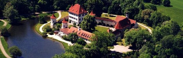 La bibliothèque du château de Blutenburg