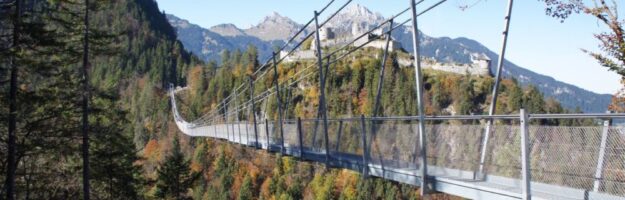 pont suspendu de Reutte Highline 179