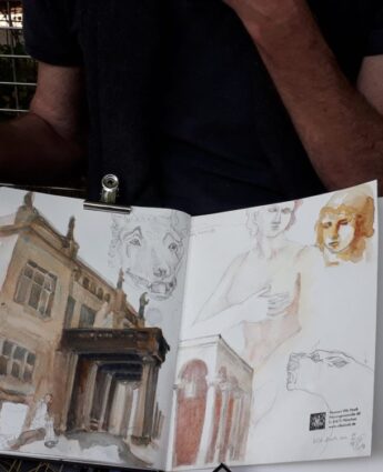 Croquis de voyage Munich