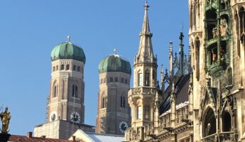 Neues Rathaus et la Frauenkirche de Munich