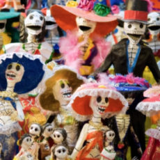Poupées de la Fête des Morts mexicaine