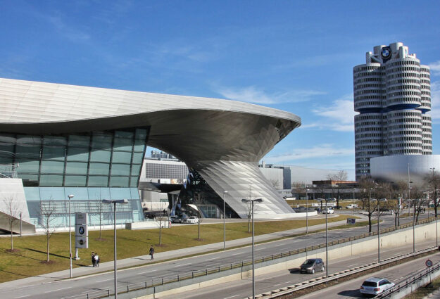 BMW Welt de l'extérieur