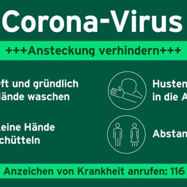 Affiche Coronavirus © Bundesregierung corona virus
